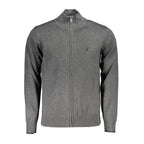U.S. Grand Grigio Viscosa Men Cardigan U.S. Grand