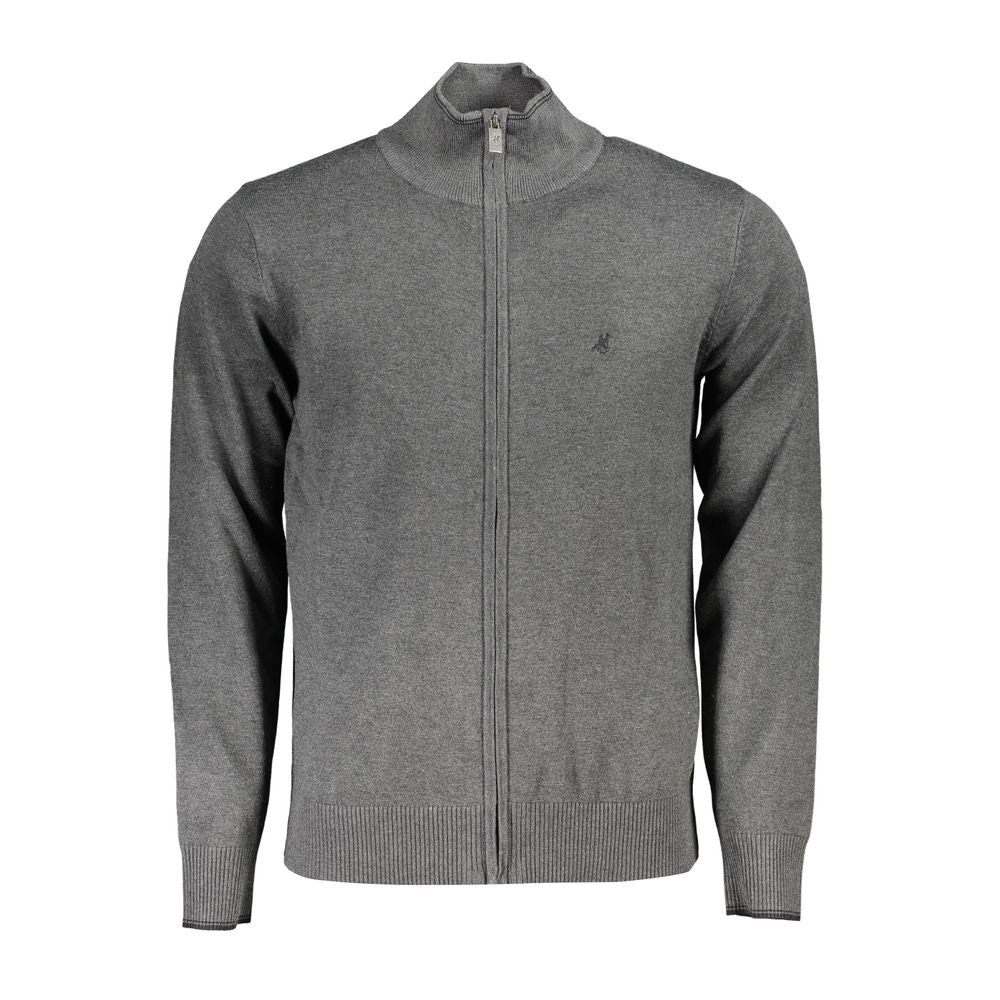 U.S. Grand Grigio Viscosa Men Cardigan U.S. Grand