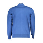 U.S. Grand Black Viscose Men Sweater U.S. Grand