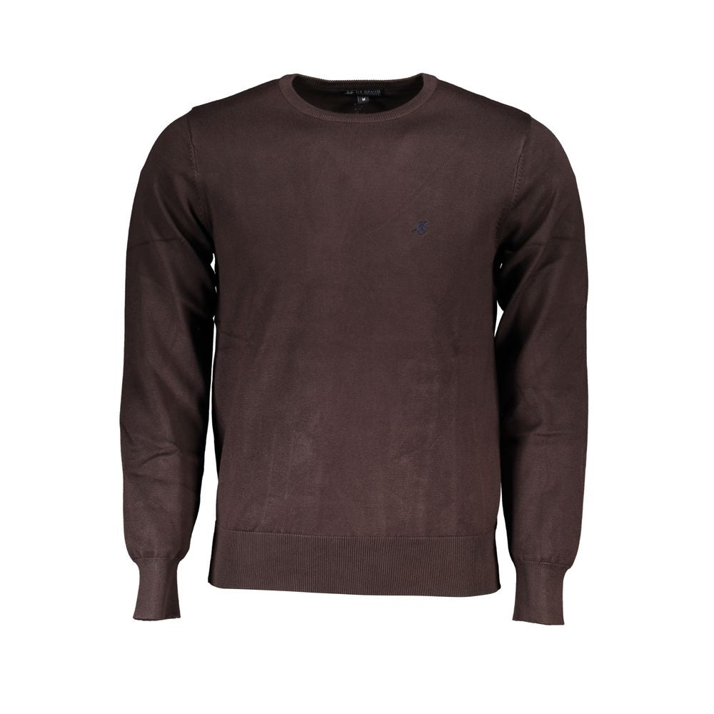 U.S. Grand Marrone Viscosa Men's Sweater U.S. Grand