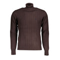 U.S. Grand Marrone Viscosa Uomo Maglia U.S. Grand