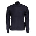 U.S. Grand Blue Viscose Men's Sweater U.S. Grand