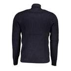 U.S. Grand Blue Viscose Men's Sweater U.S. Grand