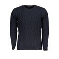 U.S. Grand Blue Acrylic Men's Sweater U.S. Grand