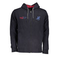 U.S. Grand Blue Cotton Men's Hoodie U.S. Grand