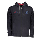 U.S. Grand Blue Cotton Men's Hoodie U.S. Grand