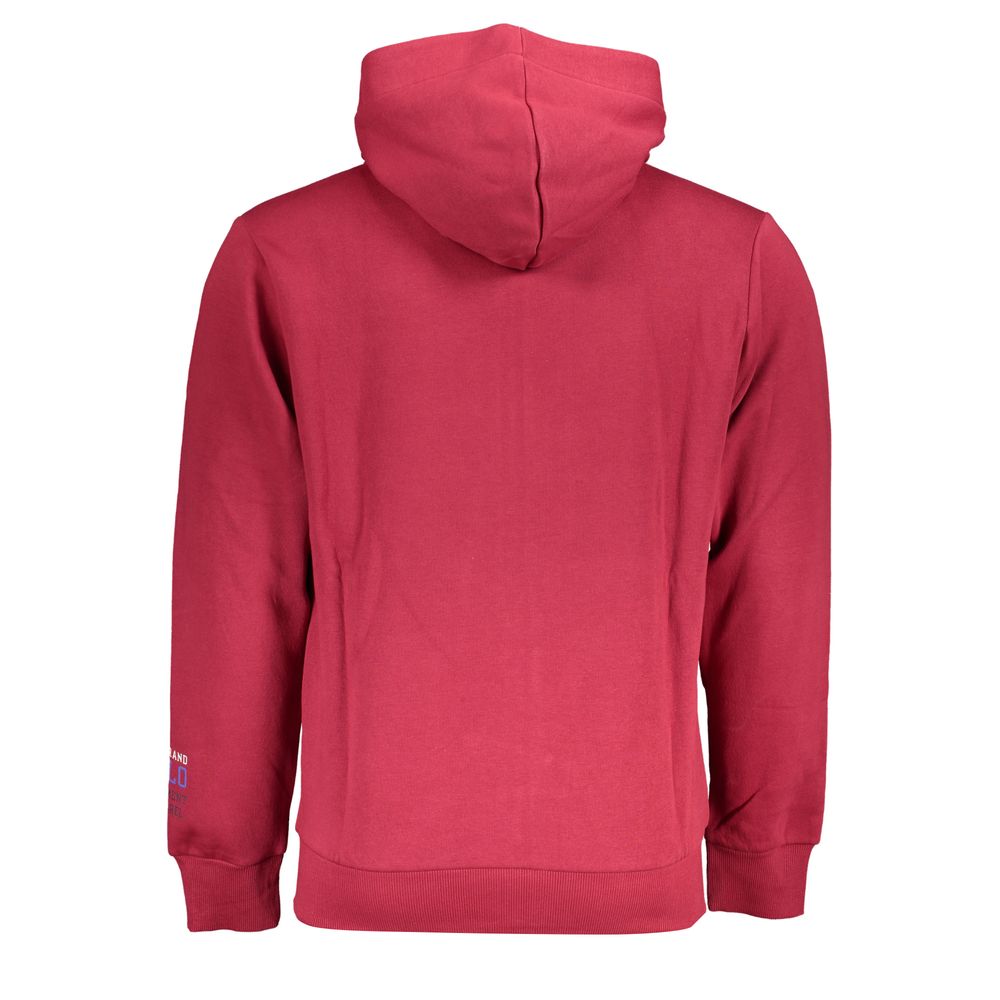 U.S. Grand Rosso Cotton Men Sweatshirt U.S. Grand