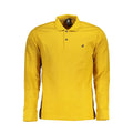 U.S. Grand Yellow Cotton Men Polo Shirt U.S. Grand