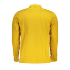 U.S. Grand Yellow Cotton Men Polo Shirt U.S. Grand