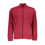 U.S. Grand Red Cotton Men Sweatshirt U.S. Grand