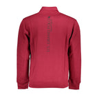 U.S. Grand Red Cotton Men Sweatshirt U.S. Grand