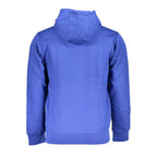 U.S. Grand Blue Cotton Men Hoodie U.S. Grand