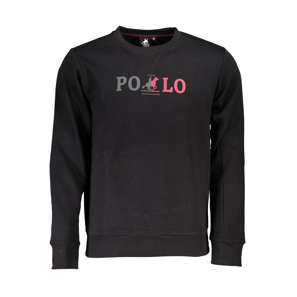 U.S. Grand Black Cotton Men's Sweatshirt U.S. Grand