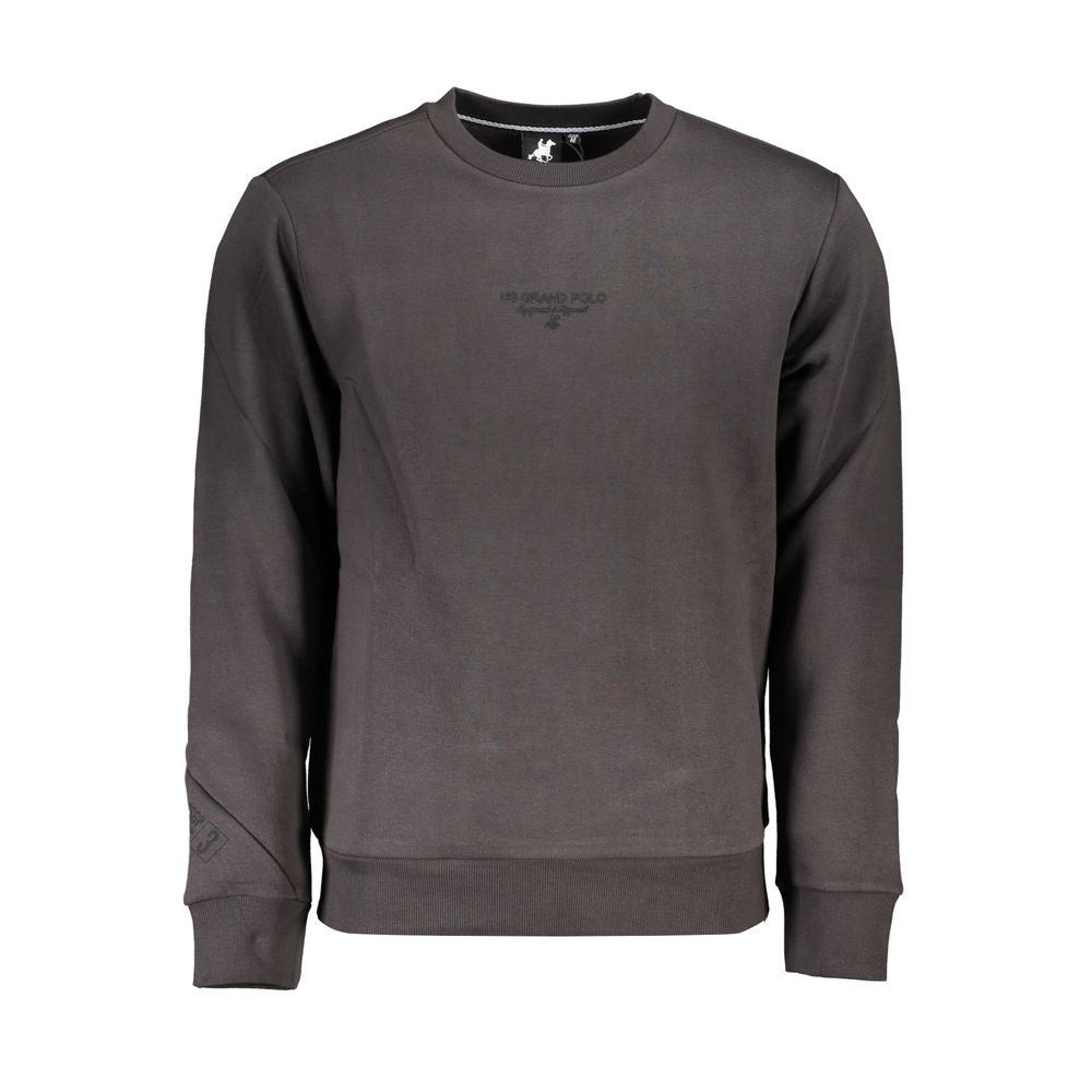 U.S. Grand Gray Cotton Men Sweatshirt U.S. Grand