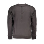 U.S. Grand Gray Cotton Men Sweatshirt U.S. Grand