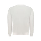 U.S. Grand White Cotton Men Sweatshirt U.S. Grand