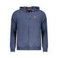U.S. Grand Blue Cotton Men Sweatshirt U.S. Grand