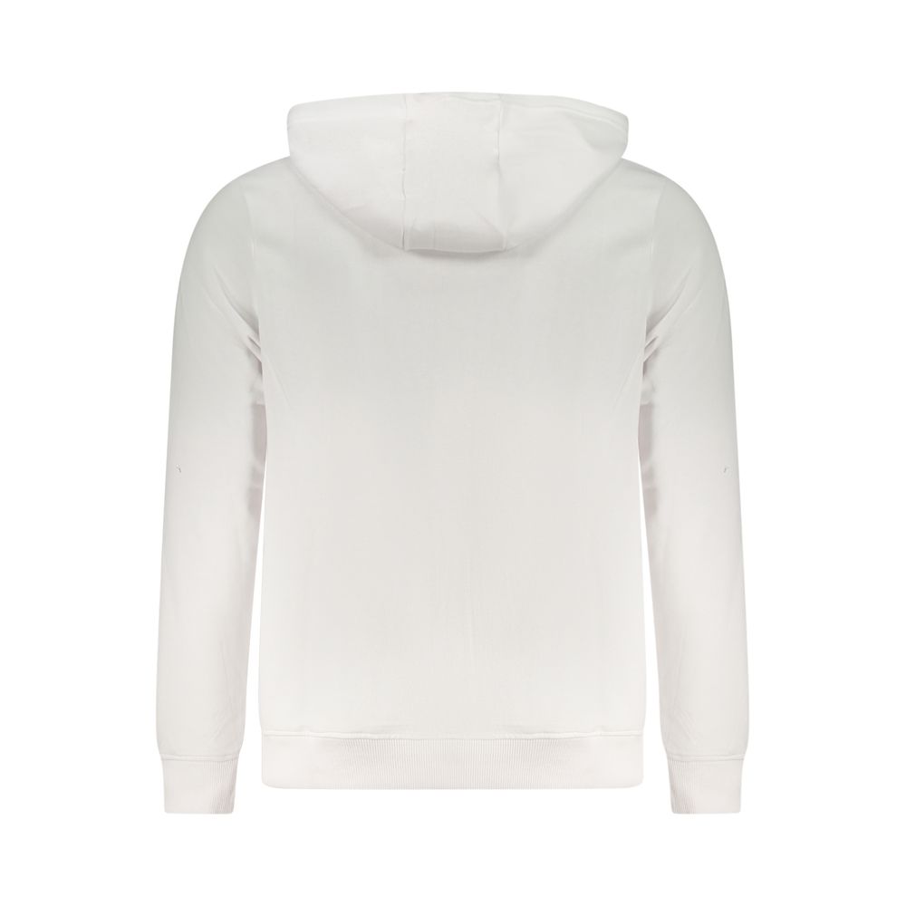 U.S. Grand White Cotton Men's Hoodie U.S. Grand