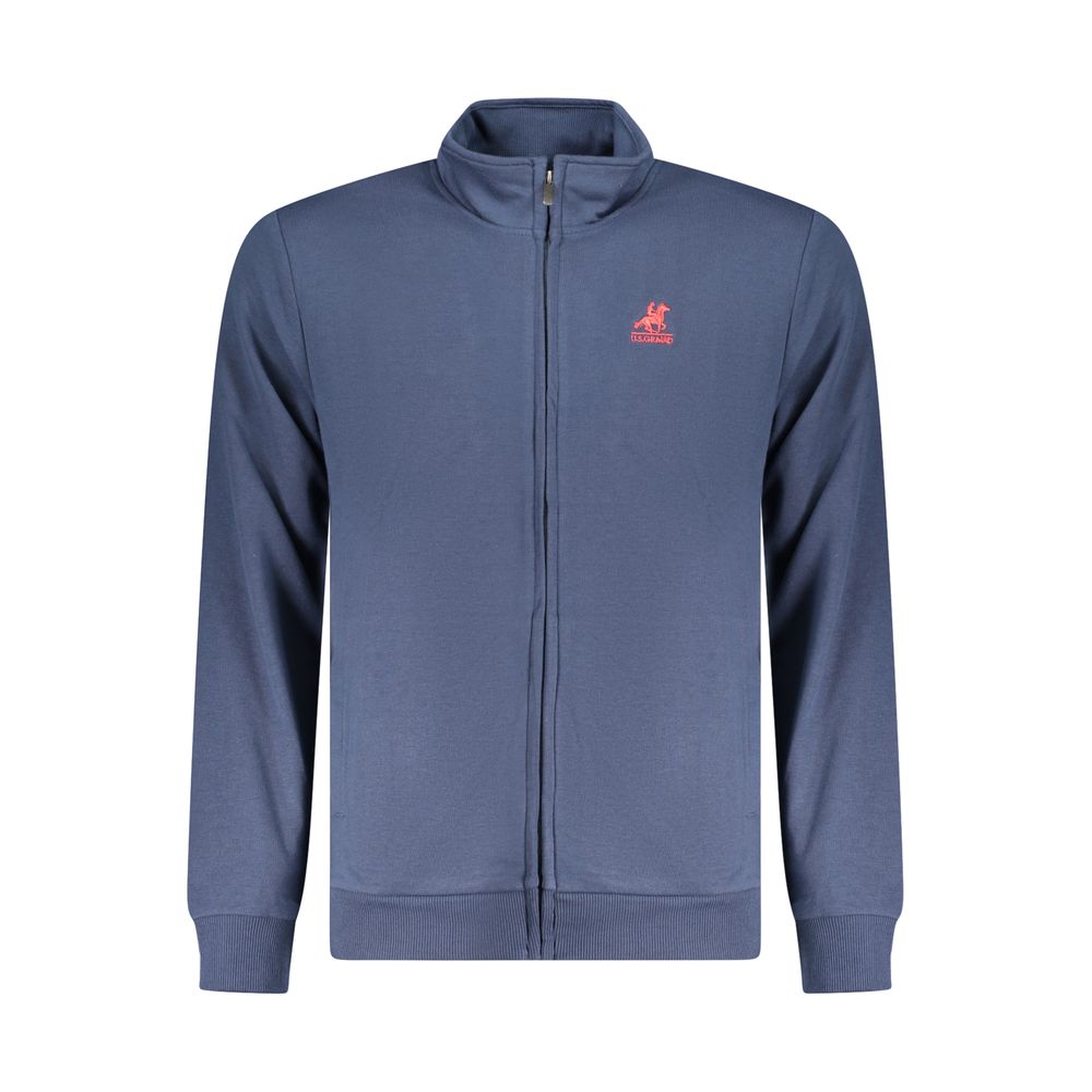 U.S. Grand Blue Cotton Men's Sweatshirt U.S. Grand