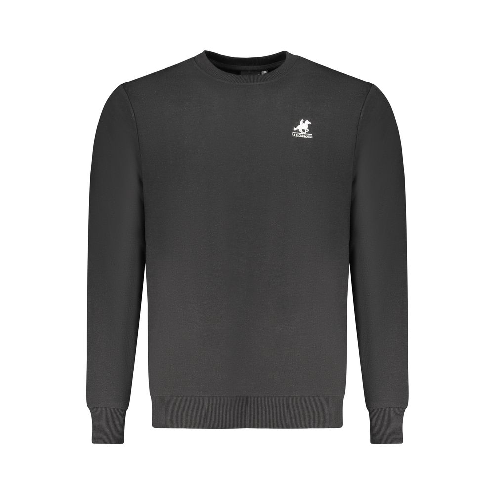 U.S. Grand Black Cotton Men's Sweatshirt U.S. Grand