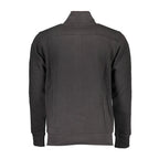 U.S. Grand Black Cotton Men Sweatshirt U.S. Grand