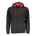 U.S. Grand Black Cotton Men's Hoodie U.S. Grand