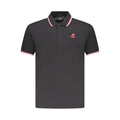 U.S. Grand Black Cotton Mens Polo Shirt U.S. Grand