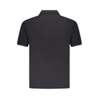 U.S. Grand Black Cotton Men Polo U.S. Grand