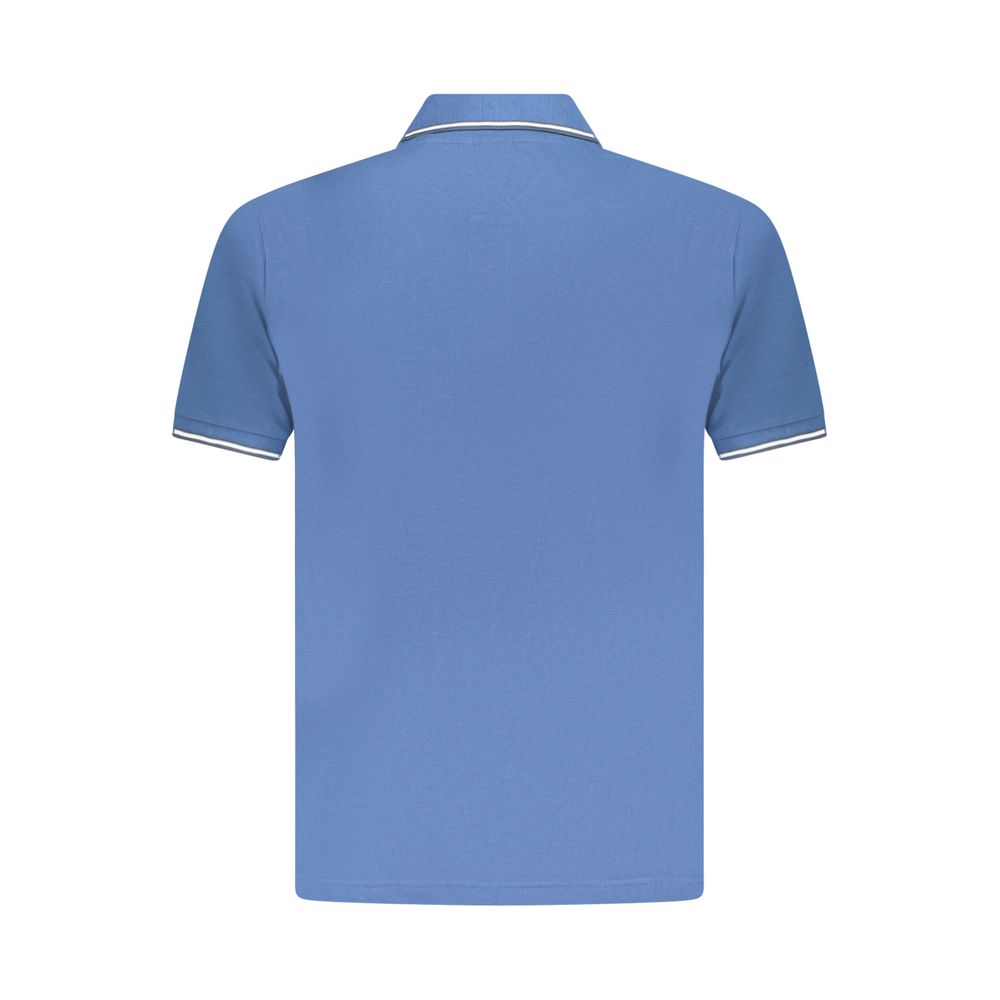U.S. Grand Blue Cotton Men's Polo Shirt U.S. Grand