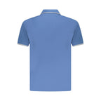 U.S. Grand Blue Cotton Men's Polo Shirt U.S. Grand