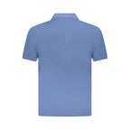 U.S. Grand Blu Cotton Men Polo U.S. Grand