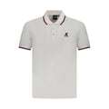 U.S. Grand White Cotton Men Polo Shirt U.S. Grand