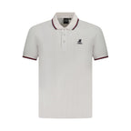 U.S. Grand White Cotton Men Polo Shirt U.S. Grand