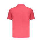 U.S. Grand Red Cotton Men Polo Shirt U.S. Grand