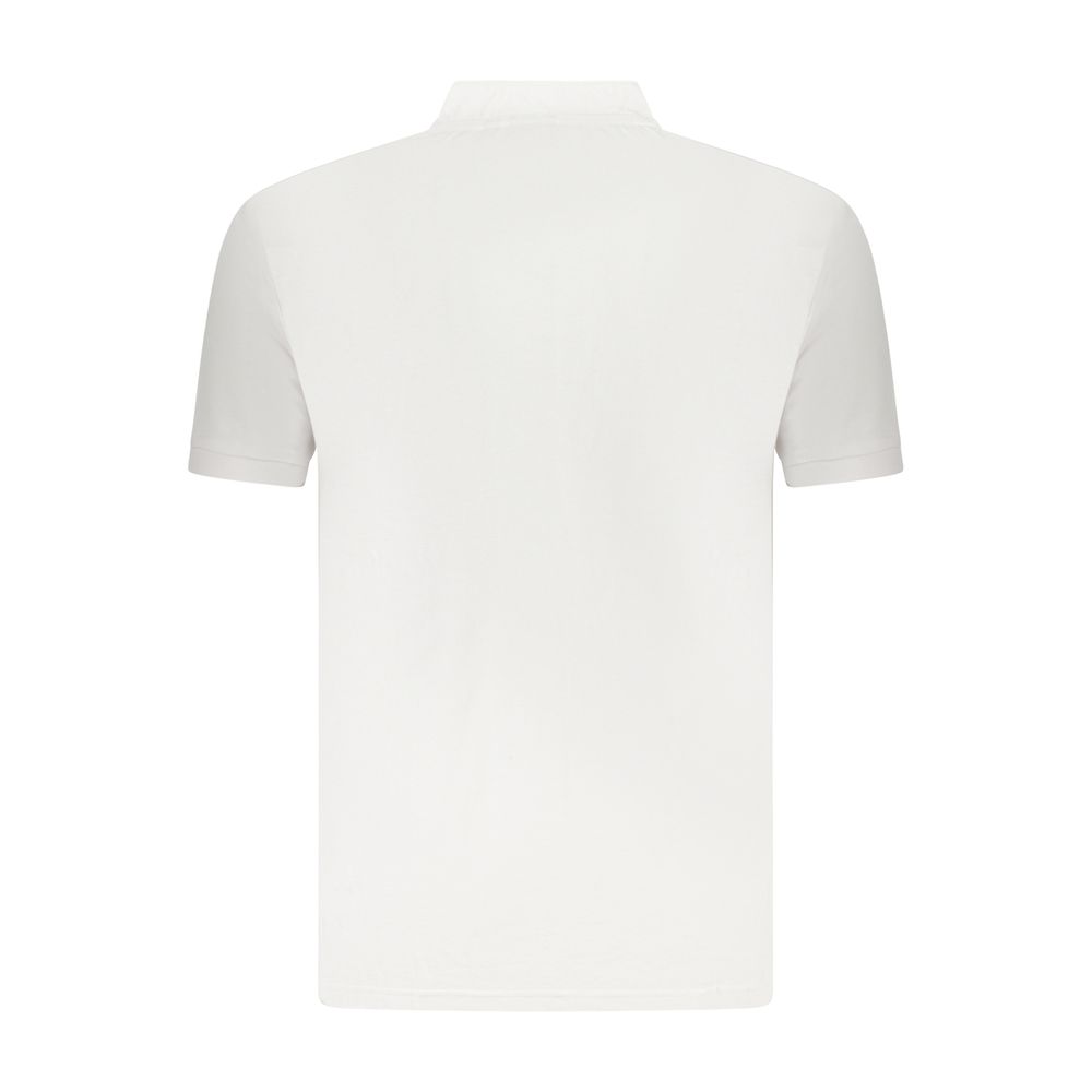 U.S. Grand White Cotton Men's Polo Shirt U.S. Grand