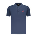 U.S. Grand Blue Cotton Men Polo U.S. Grand