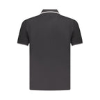 U.S. Grand Black Cotton Men's Polo Shirt U.S. Grand