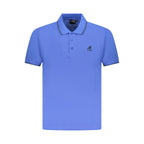 U.S. Grand Blue Cotton Mens Polo Shirt U.S. Grand