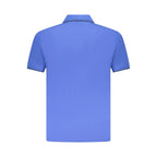 U.S. Grand Blue Cotton Mens Polo Shirt U.S. Grand
