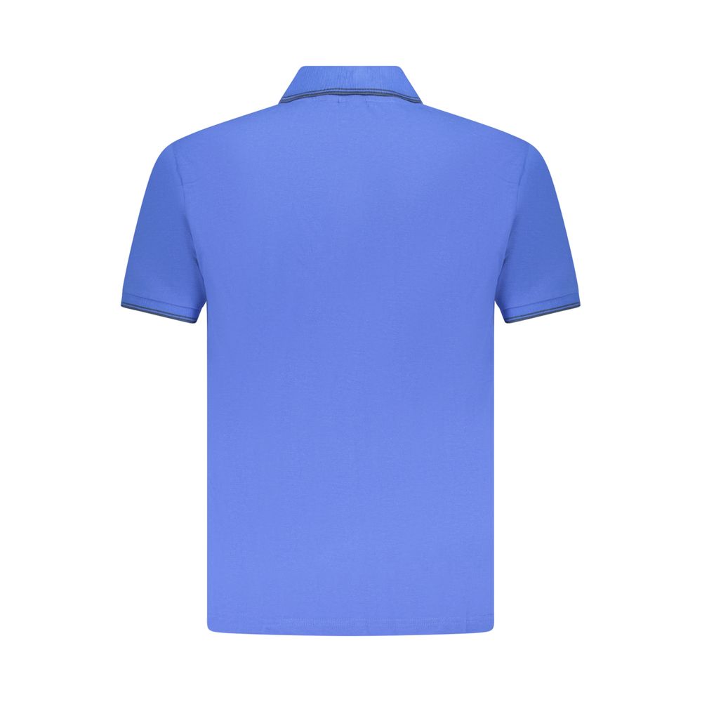 U.S. Grand Blue Cotton Mens Polo Shirt U.S. Grand