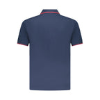 U.S. Grand Blue Cotton Mens Polo Shirt U.S. Grand
