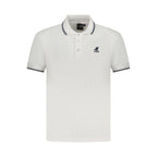 U.S. Grand White Cotton Men Polo Shirt U.S. Grand