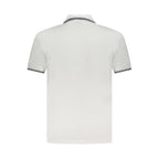 U.S. Grand White Cotton Men Polo Shirt U.S. Grand