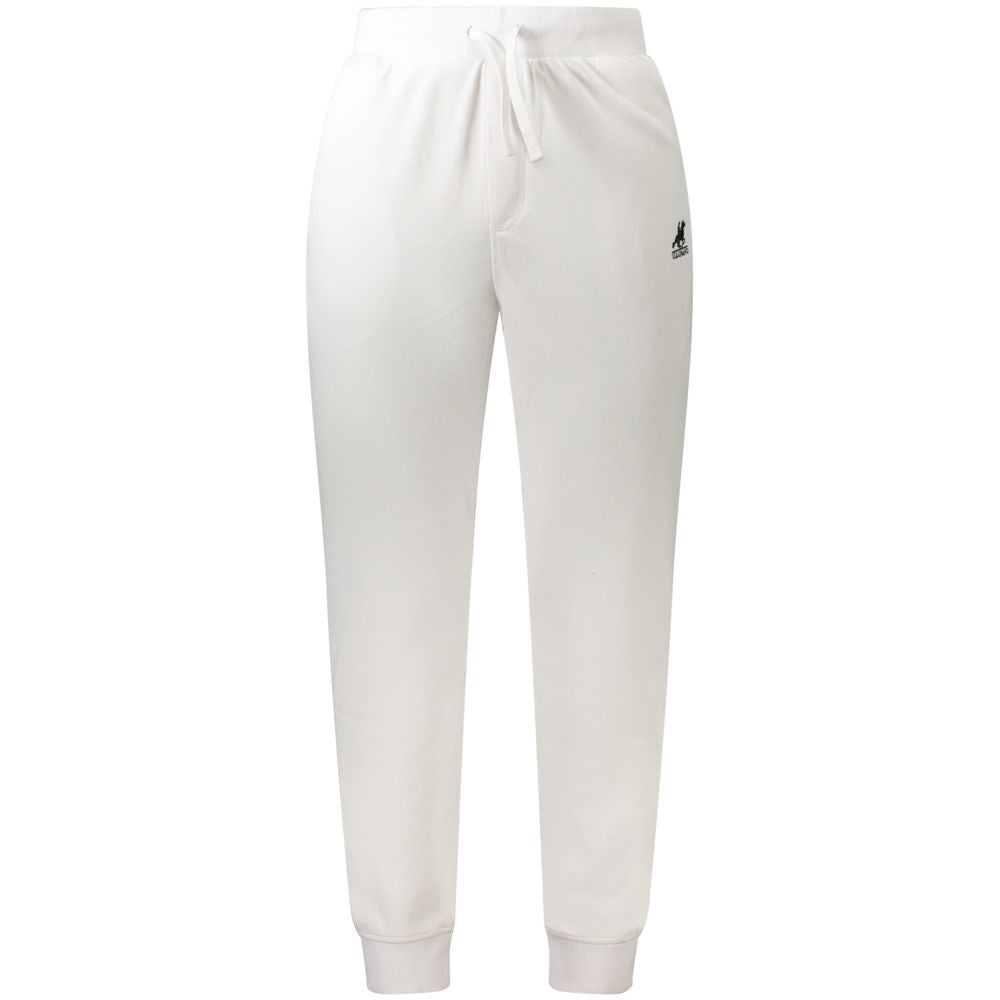 U.S. Grand White Cotton Men's Sweatpant U.S. Grand