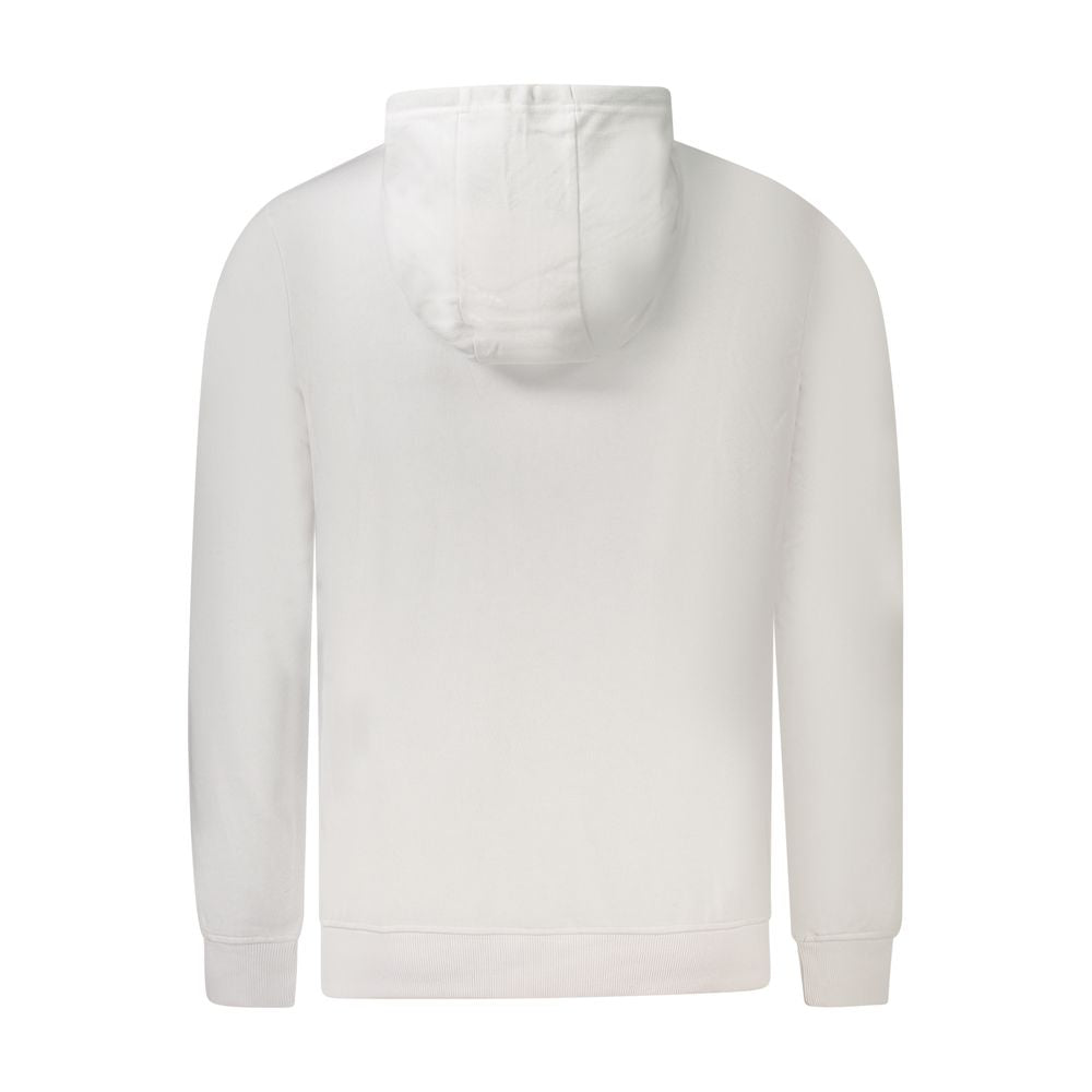 U.S. Grand White Cotton Men Sweatshirt U.S. Grand