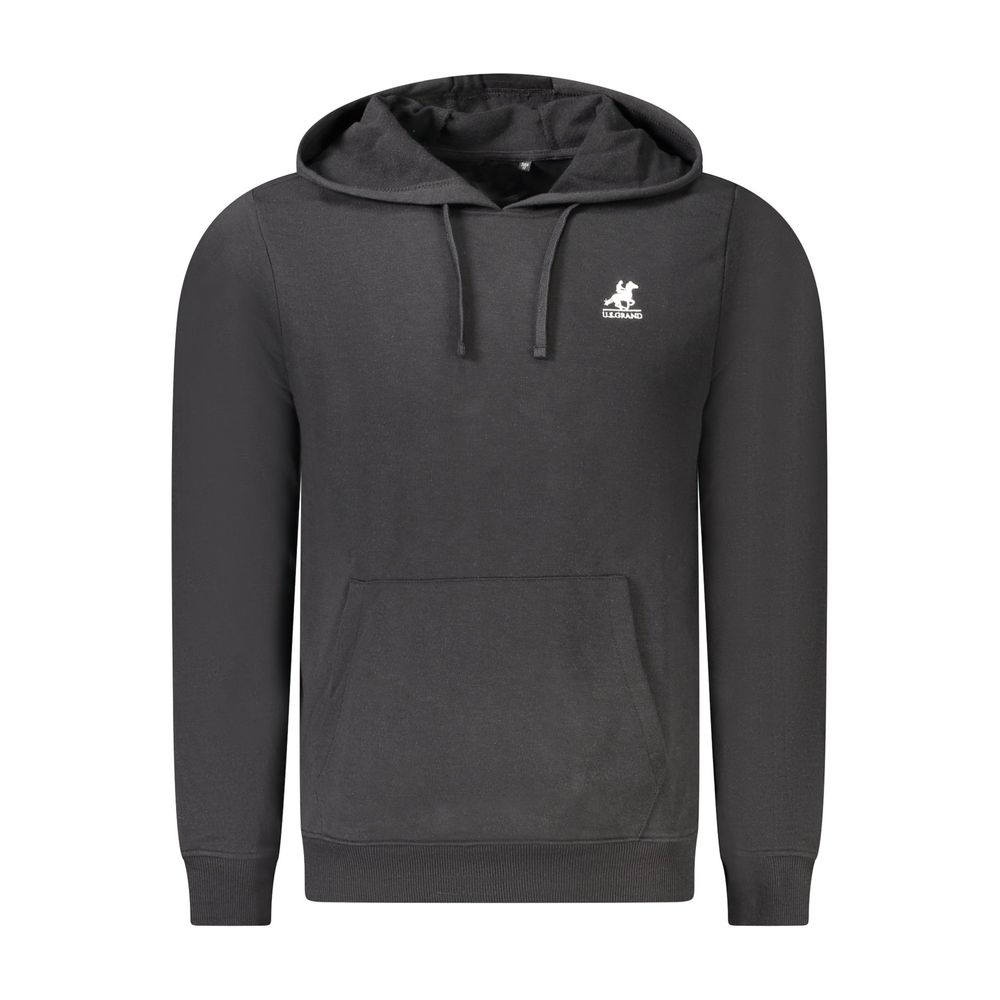 U.S. Grand Black Cotton Men's Sweatshirt U.S. Grand