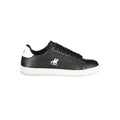 U.S. Grand Black Polyurethane Men Sneaker U.S. Grand