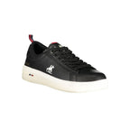 U.S. Grand Black Polyurethane Men Sneaker U.S. Grand