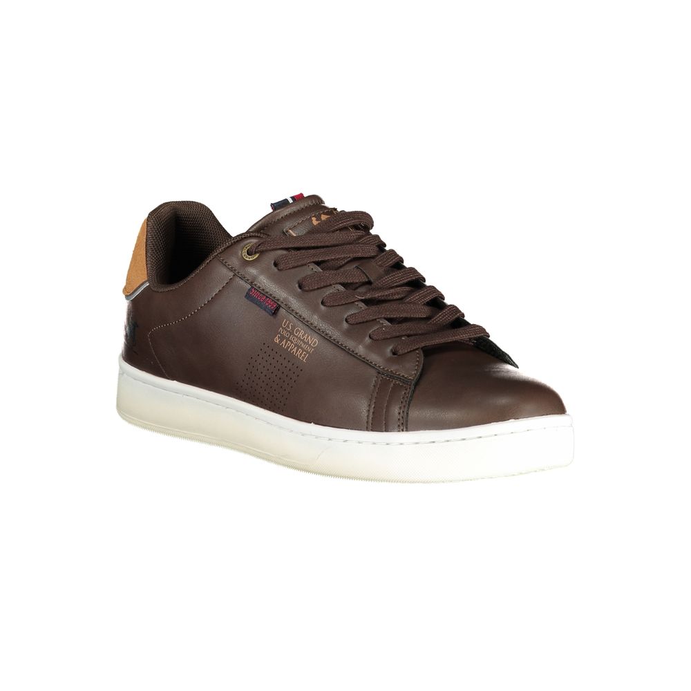 U.S. Grand Marrone Poliuretano Mens Sneaker U.S. Grand