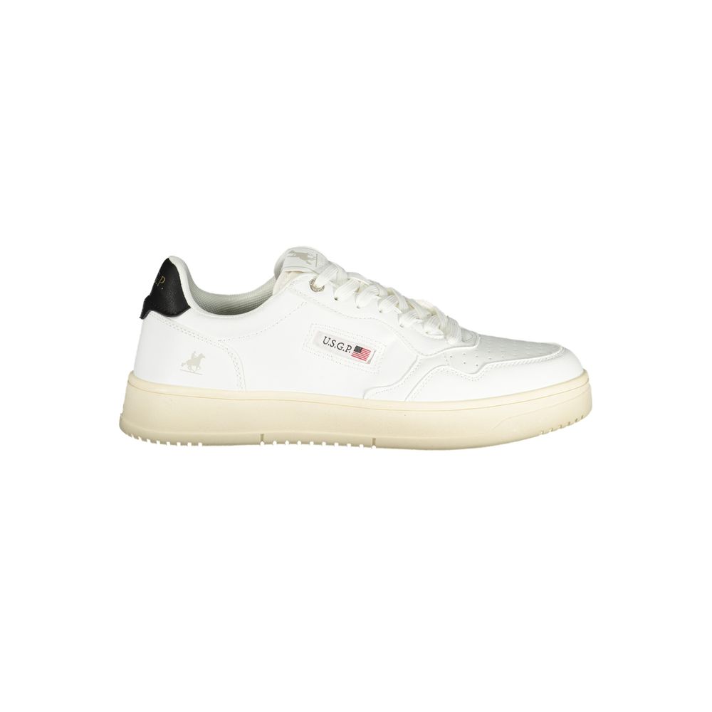 U.S. Grand Bianco Polyurethane Men Sneaker U.S. Grand